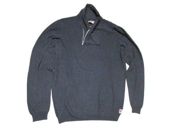Freeman Porter Sweaters Grey Cotton  ref.48479