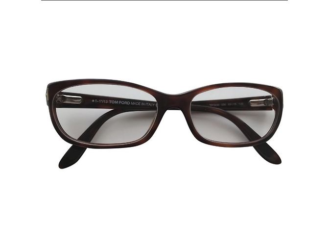 Tom Ford Reading Glasses Brown Acetate