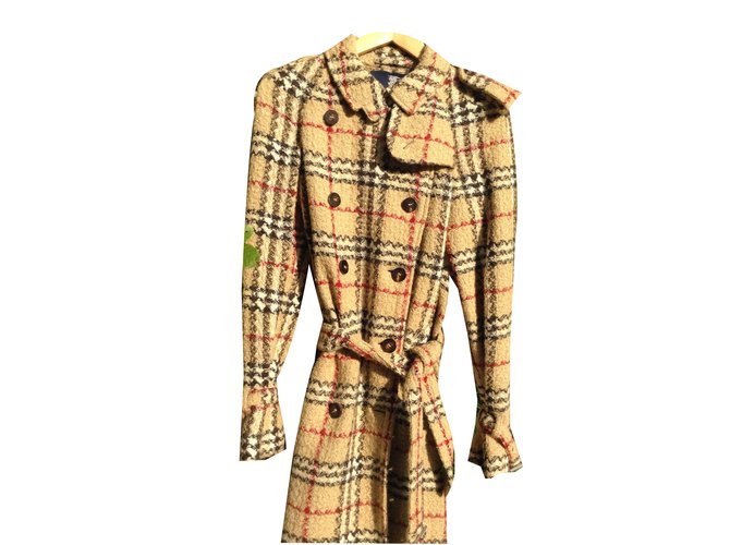 Burberry Coats, Outerwear Wool  ref.48644