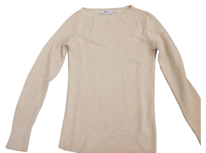 Comptoir Des Cotonniers Sweater Cream Wool  ref.48725