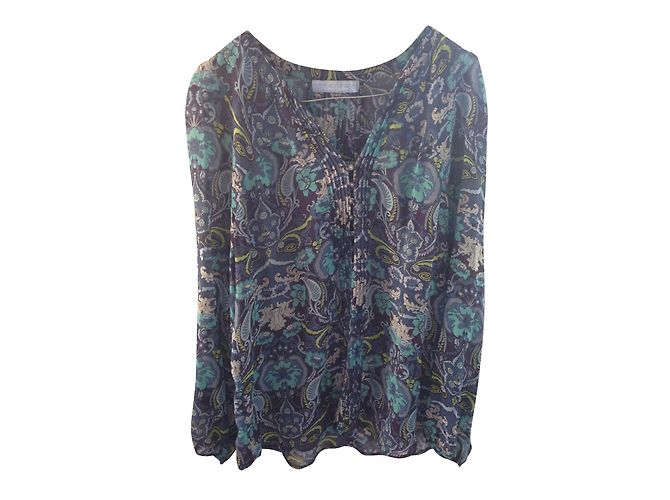 Autre Marque Robert Graham Seidenbluse Mehrfarbig M Mehrfarben