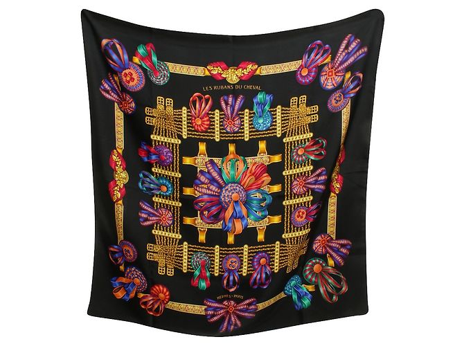 Hermès Les Rubans Du Cheval Multicolore