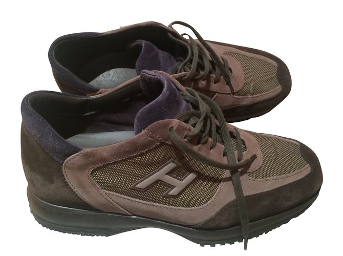 Hogan shoes Light brown Suede  ref.49106