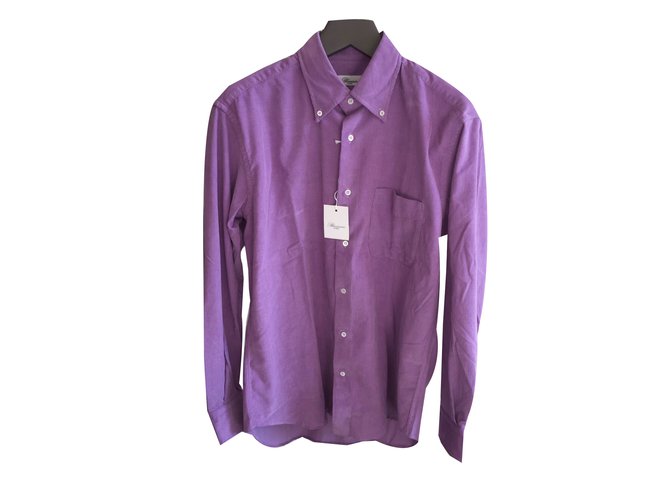 Blumarine uomo men's velvet pink shirt Cotton  ref.49303