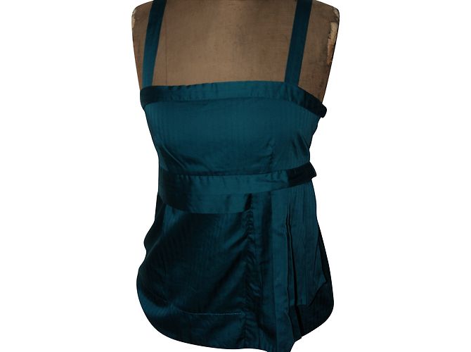 Bustier Marc by Marc Jacobs Azul Algodón