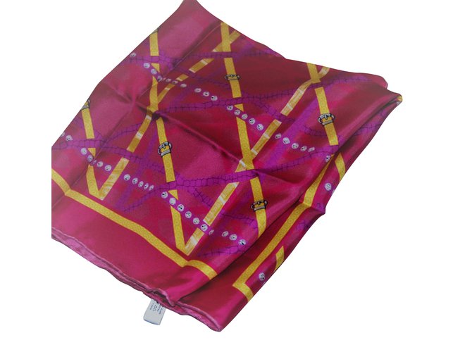 Dior Silk scarf Pink  ref.49570
