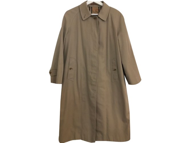 Burberry Trench coat Beige Cotton  ref.49731