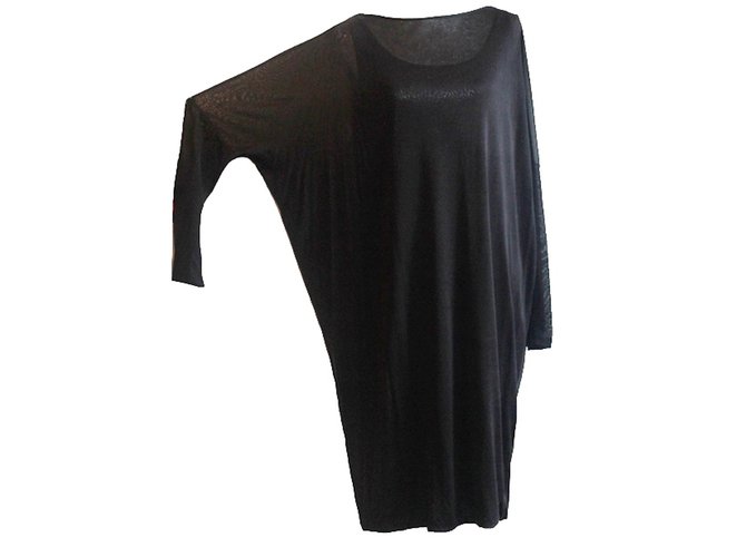 Bally Dresses Black Silk  ref.49776