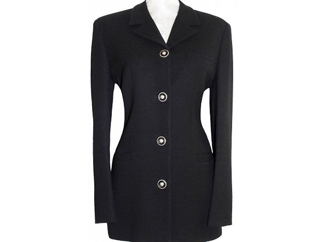 Gianni Versace Versus Wool Blazer Black