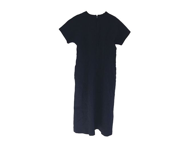 Comme Des Garcons Kleid Marineblau