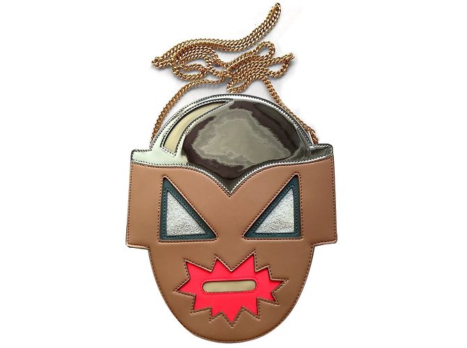 Stella Mc Cartney Bolso Stella McCartney Super Heroes de charol Multicolor