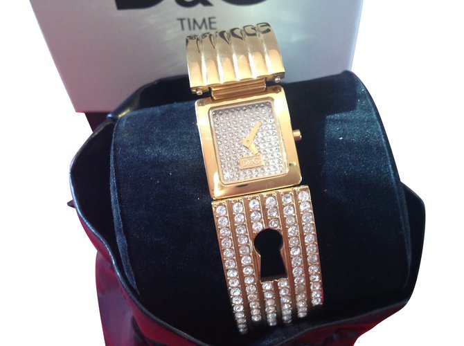 Dolce & Gabbana reloj Dorado Acero  ref.49978