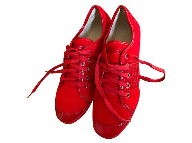 Givenchy scarpe da ginnastica Rosso  ref.50020