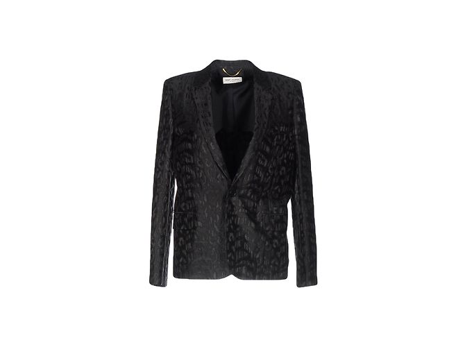 Schwarzer Blazer von Saint Laurent
