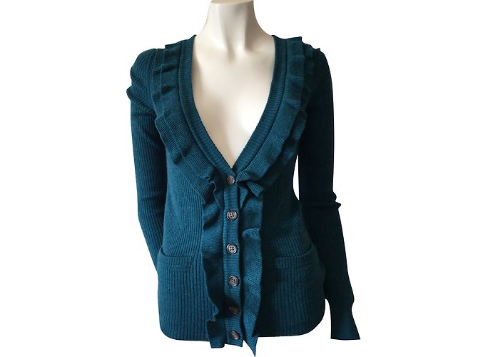 Banana Republic Wolljacke Grün S