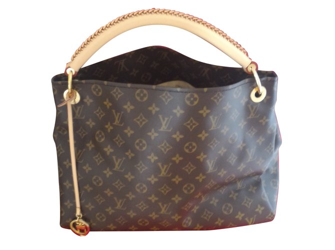 Louis Vuitton Artsy Brown Leather  ref.50123