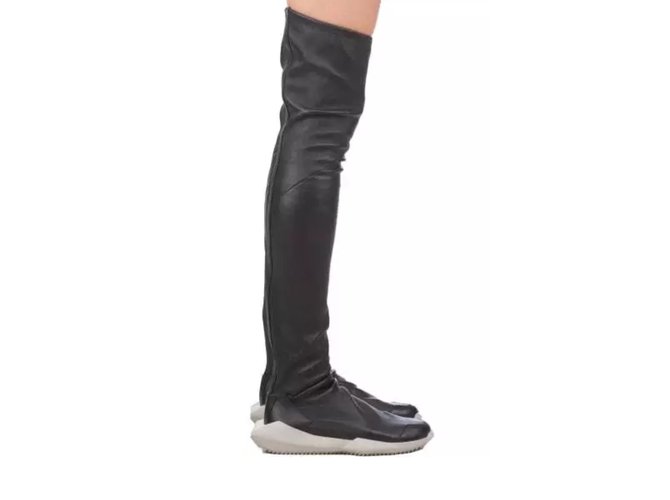rick owens runner boots