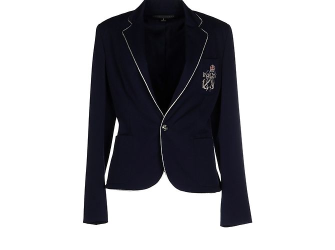 Ralph Lauren Black Label Giacca blazer con etichetta nera