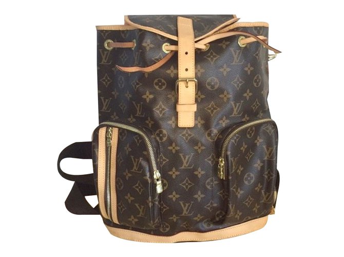 Louis Vuitton Bosphore backpack Brown  ref.50276