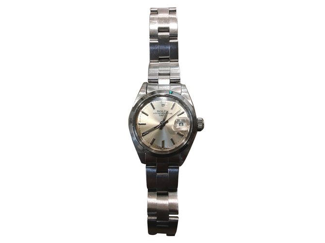 Rolex Oyster Perpetual Argento Acciaio  ref.50353