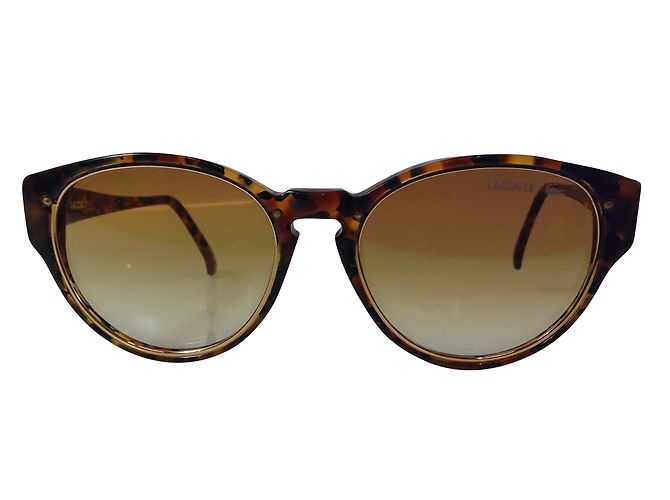 Lacoste Cat Eye Sunglasses Leopard Print