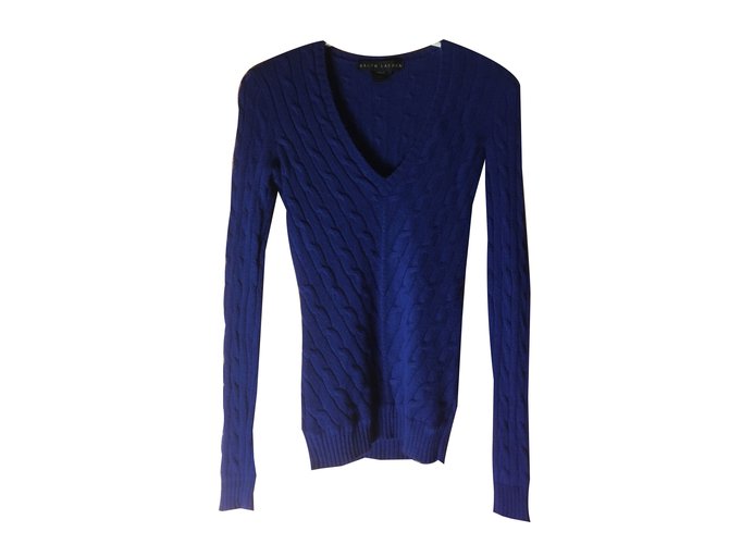 Ralph Lauren Knitwear Blue Cashmere  ref.50476