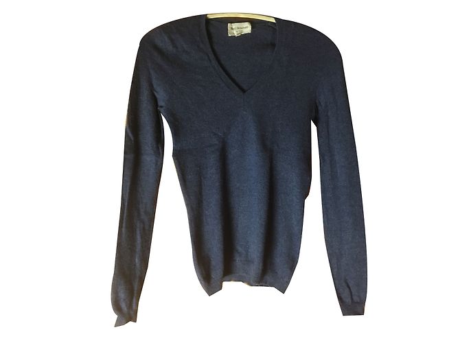 Eric Bompard Pull en cachemire bleu XS