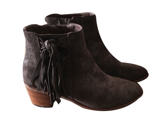 Autre Marque Kanna Ankle Boots Brown Leather  ref.50527
