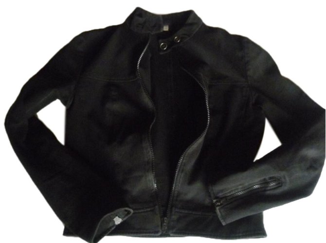 Autre Marque Coats, Outerwear Black Cotton  ref.50559