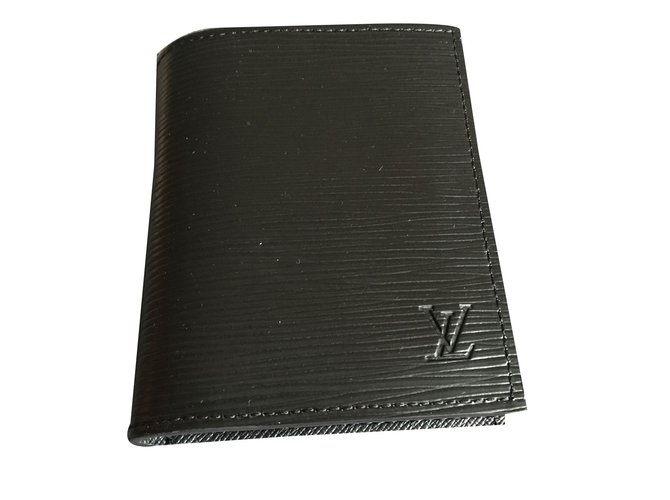 Louis Vuitton Smart Wallet new Black Leather ref.50619 - Joli Closet