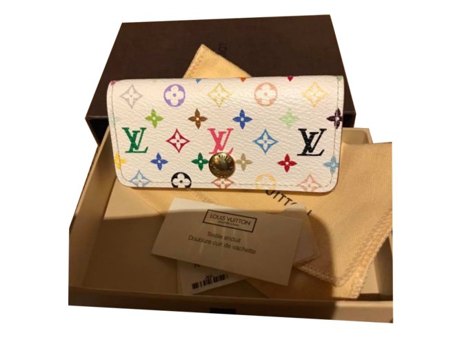 Louis Vuitton Multi-Keys der Murakami-Kollektion Mehrfarben Leder  ref.50625
