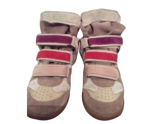 Isabel Marant Sneakers Sand Leather  ref.50636