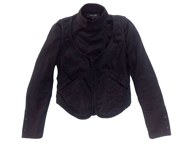 Giacca da scherma Isabel Marant in cotone nero Taglia 1