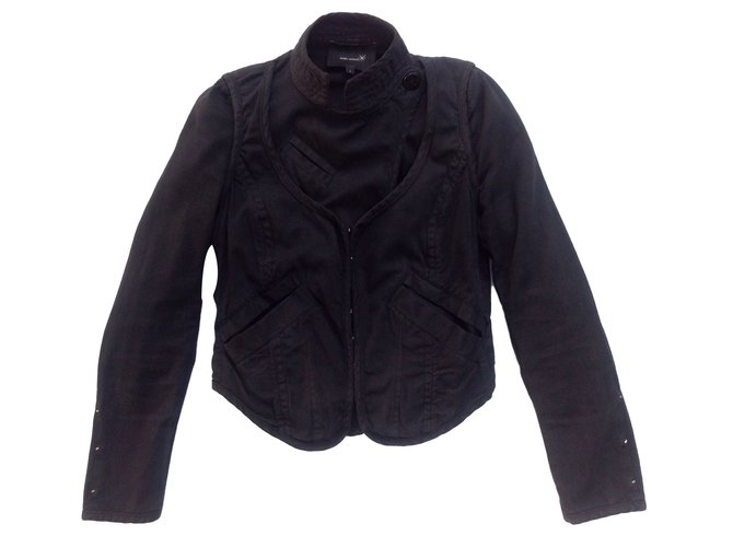 Isabel Marant Jackets Black Cotton  ref.50663