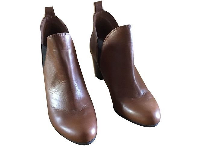 Autre Marque Botines Hispanitas Coñac