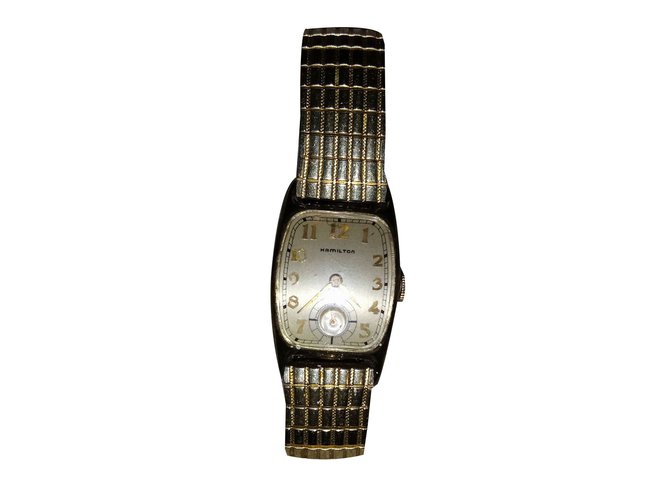 Autre Marque Mechanische Uhren Golden Gelbes Gold  ref.50754