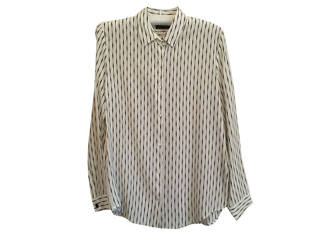 The Kooples Seidenhemd Weiß Größe M