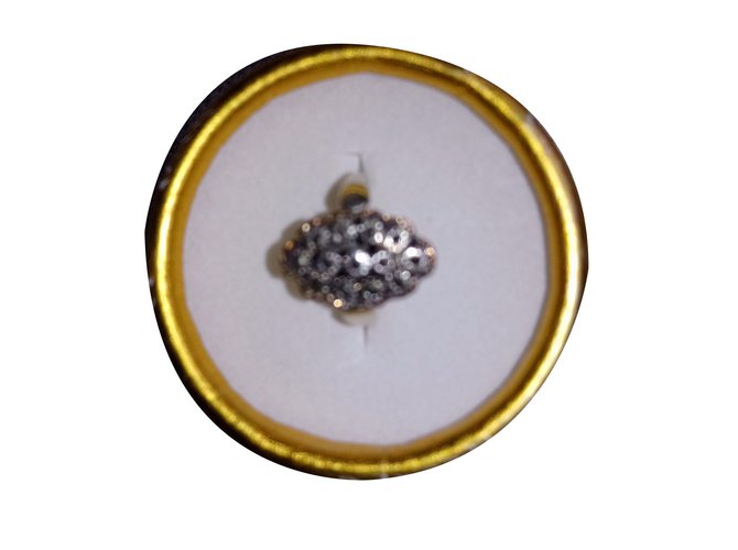 Vintage Ringe Silber Geld  ref.50836