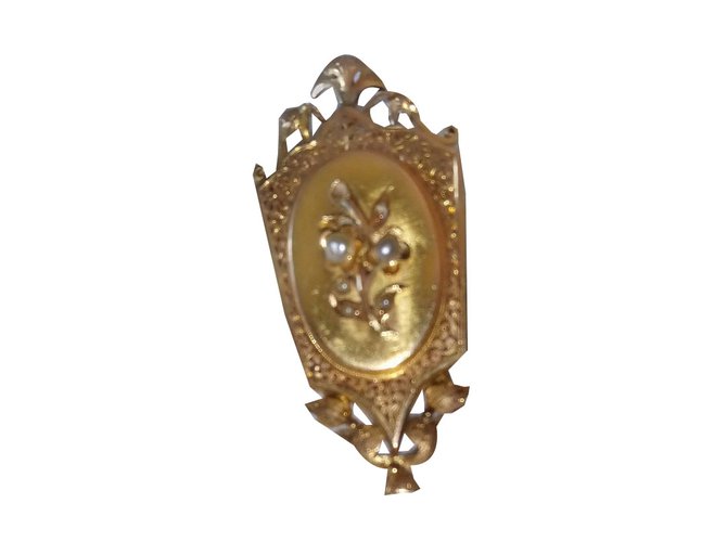 Vintage Pins e spille D'oro Oro giallo  ref.50859