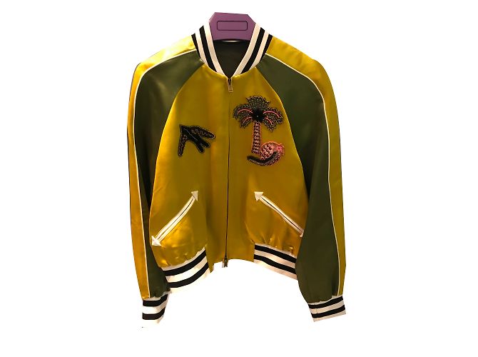 Valentino silk bomber jacket IT38