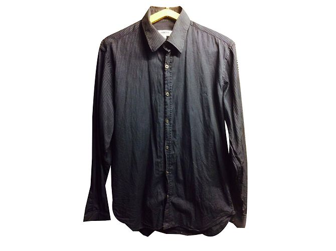 Camicia Sonia Rykiel in cotone blu navy taglia 42