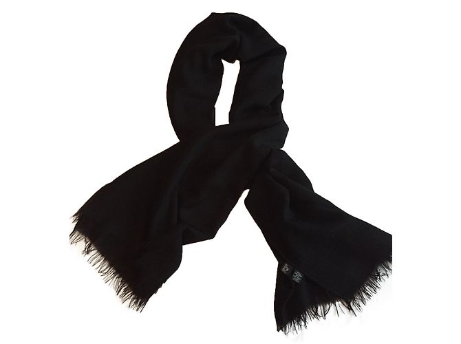 Hermès grande stola Nero Cachemire