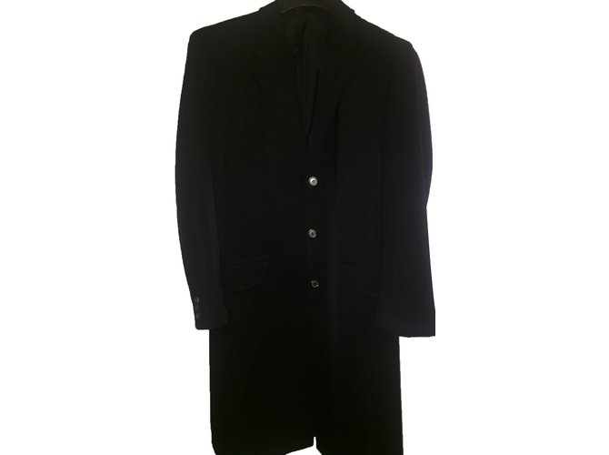 Hugo Boss ARIAN Black Cotton Polyester Wool Viscose Acetate  ref.51285