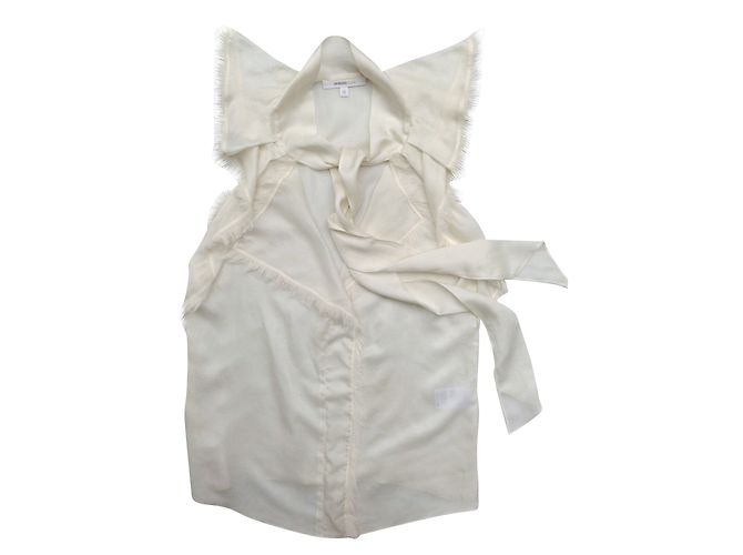 Top de seda Vanessa Bruno Branco