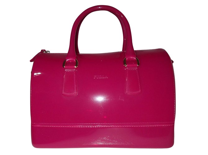 Furla Totes Pink Rubber  ref.51495