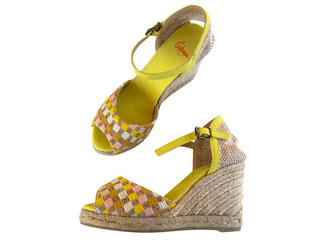 Castaner yellow outlet espadrilles