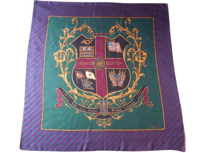 Polo Ralph Lauren Silk scarves Multiple colors  ref.51576