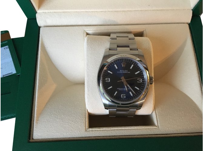 Rolex Feine Uhren Silber Stahl  ref.51620