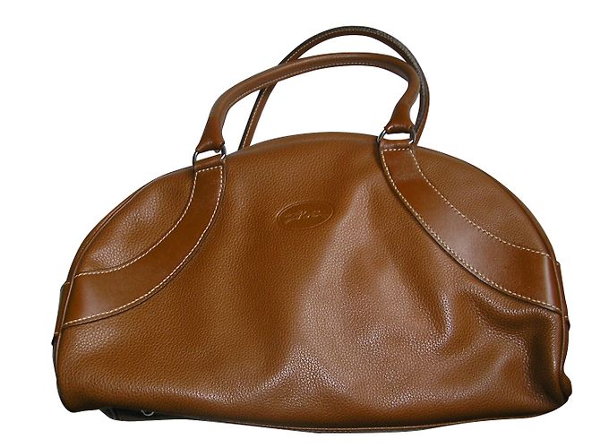 Longchamp Bowling Bag Caramel Leather
