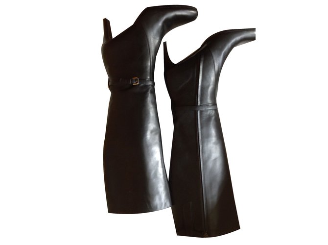 Autre Marque Boots Manfield Black Leather  ref.51765